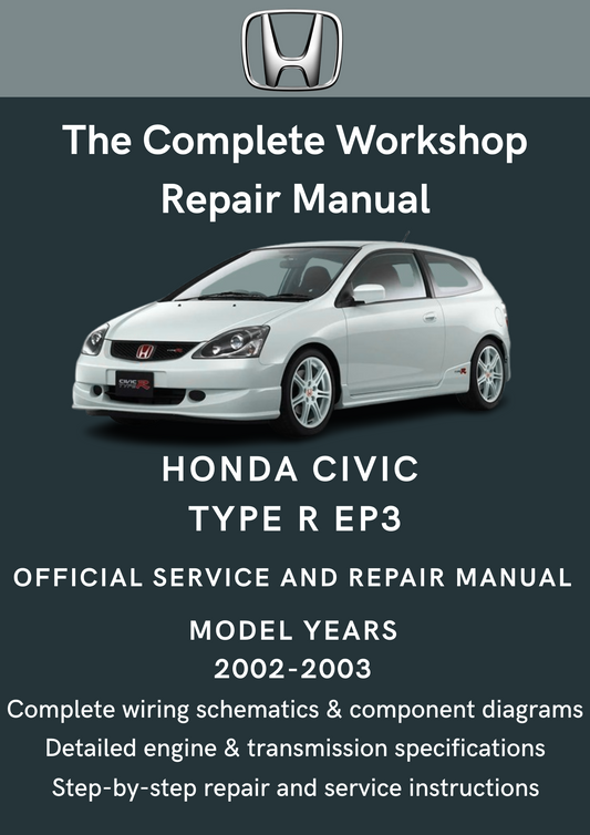 Honda Civic Type R EP3 (2002-2003) Workshop Manual