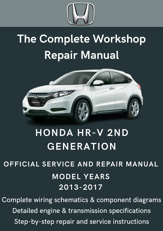 Honda HR-V 2nd Generation (2013-2017) Workshop Manual