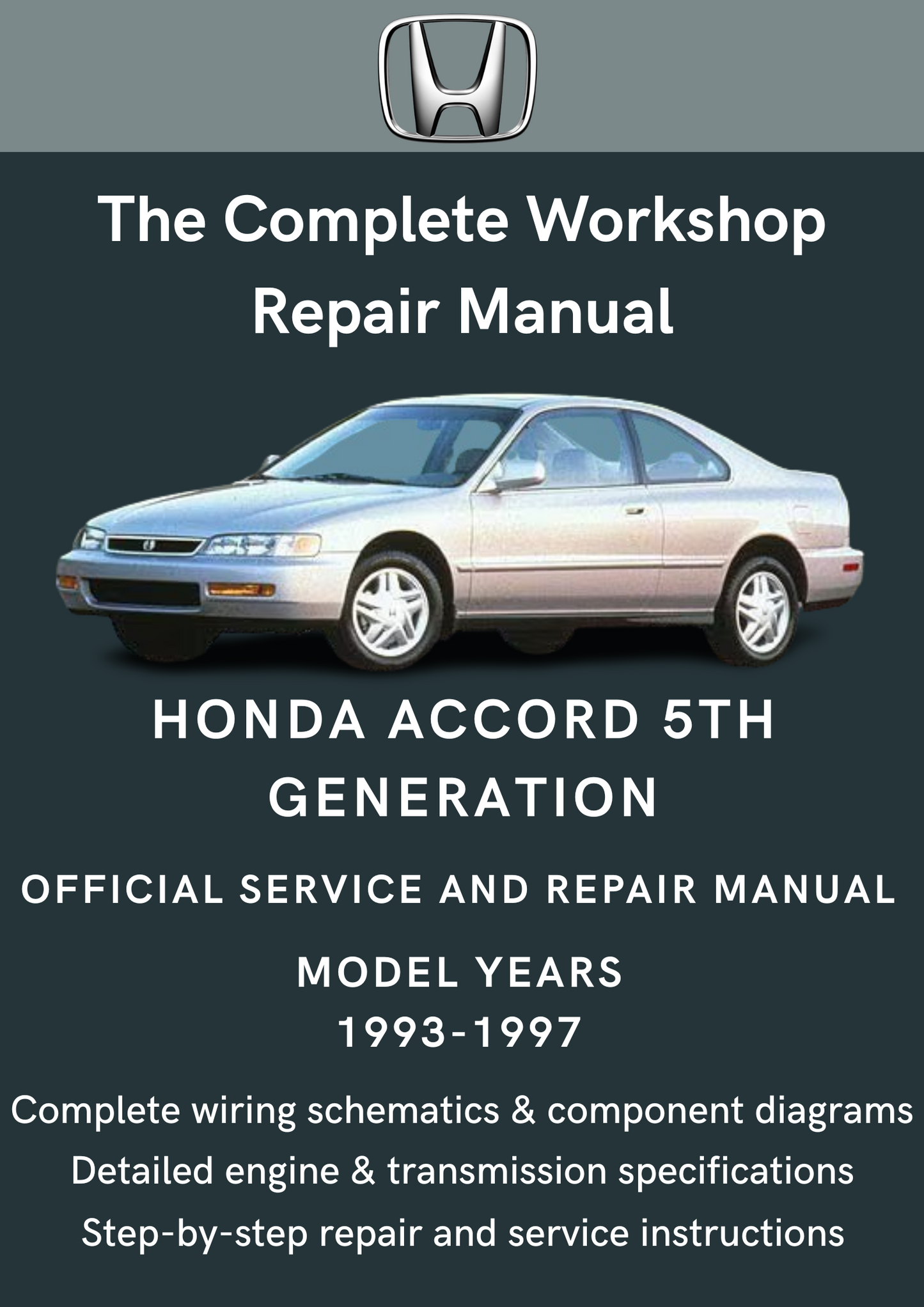 Honda Accord 5th Generation CD Series (1993-1997) Workshop Manual