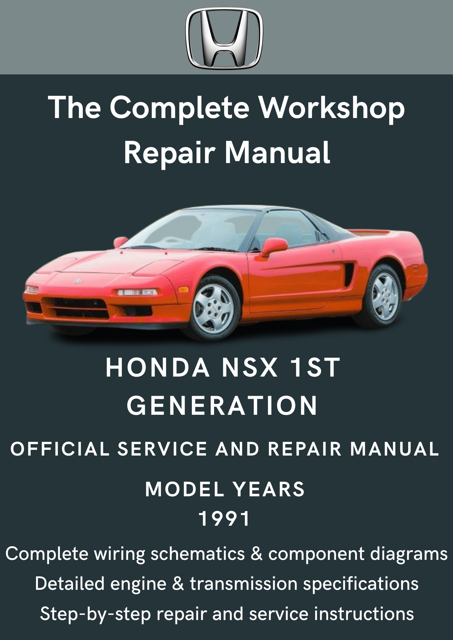 Honda NSX 1st Generation (1991) Workshop Manual